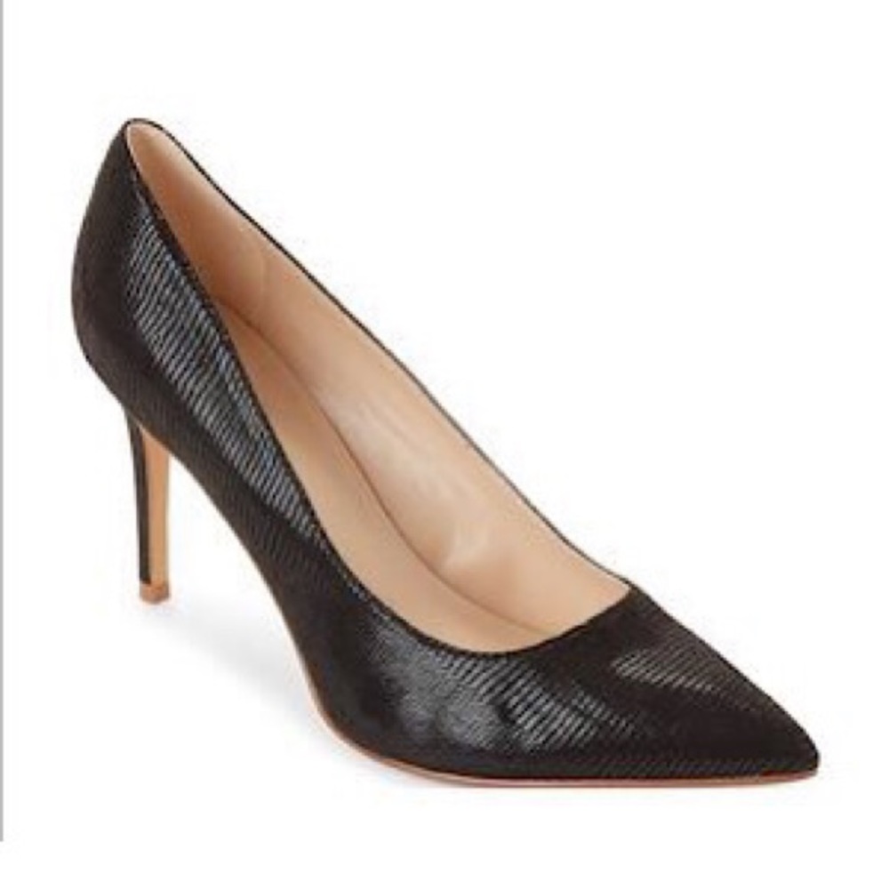 “NEW” Marc Fisher Darren 2 Shimmer Leather Pump